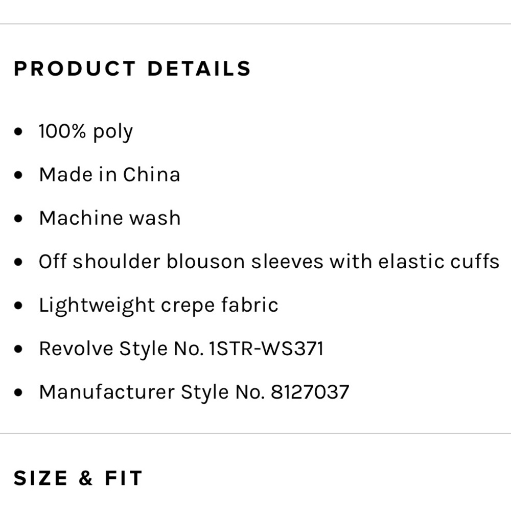 1. State long sleeve high neck blouse xxs - Picture 7 of 15